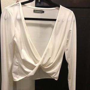 Cropped blouse